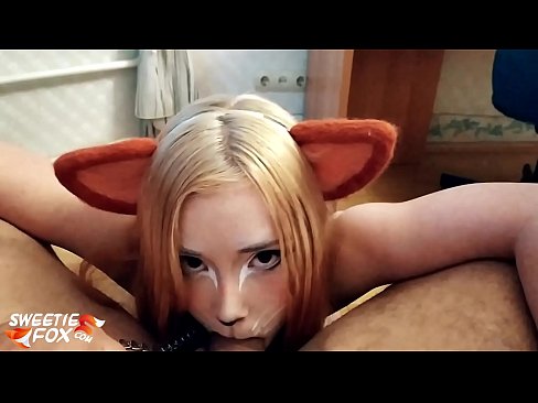 ❤️ Kitsune tragando polla y semen en la boca ❤️ Video de sexo en es.analizatorkrovi.ru ❌️